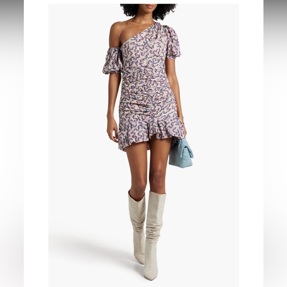 Isabel Marant One-Shoulder Dress - Blush